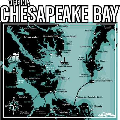 Chesapeake Bay T-Shirt Thumbnail